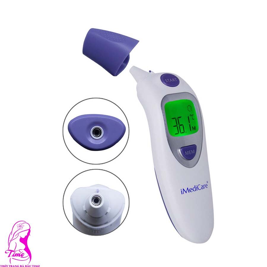Nhiệt độ pha sữa thích hợp cho trẻ sơ sinh uống - Cực chuẩn xác 2 Nhiệt kế điện tử