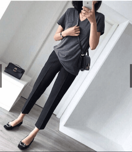quần tây công sở cho mẹ bầu quần tây bầu công sở