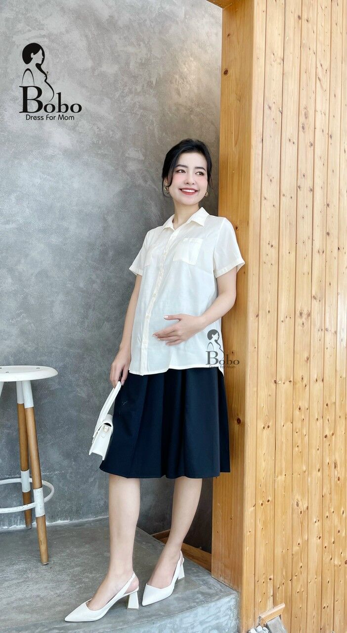 váy bầu công sở váy bầu công sở