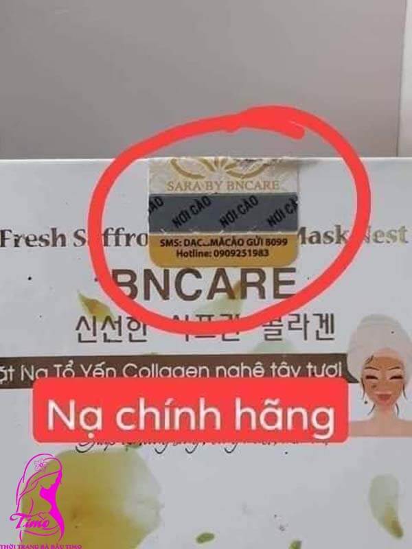 Mặt nạ ngủ tổ yến collagen nghệ tây tươi bncare chính hãng Mặt nạ ngủ tổ yến collagen nghệ tây tươi bncare chính hãng