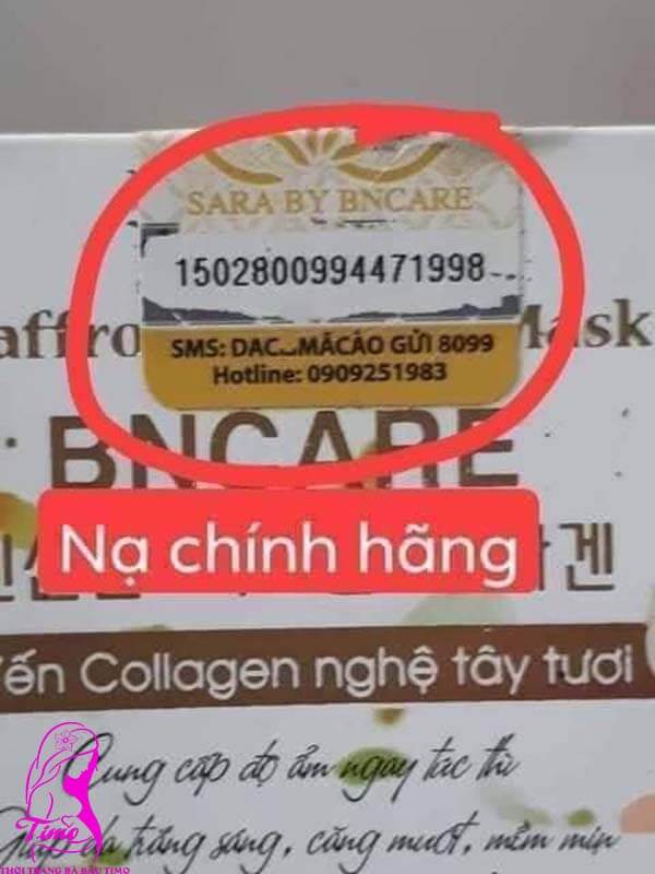 Mặt nạ ngủ tổ yến collagen nghệ tây tươi bncare chính hãng Mặt nạ ngủ tổ yến collagen nghệ tây tươi bncare chính hãng