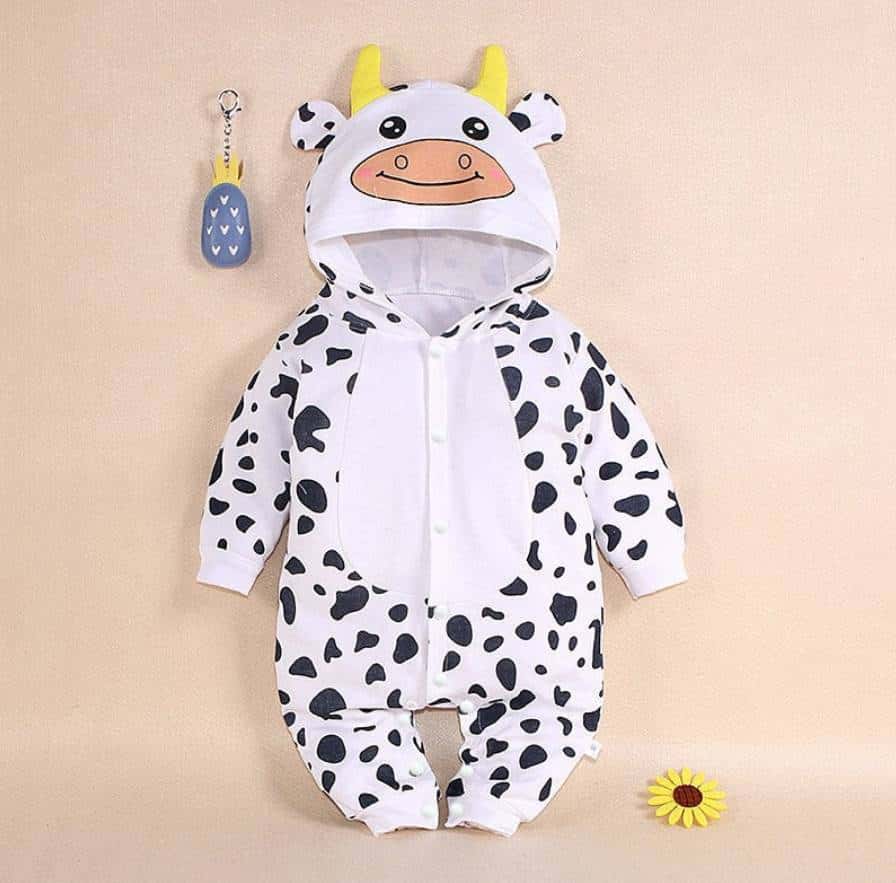 Bộ bodysuit - Áo liền quần hình thú cho bé trẻ sơ sinh cực dễ thương mẫu mới 2020 18 bộ áo liền quần hình thú cho bé sơ sinh