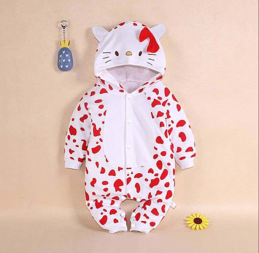 Bộ bodysuit - Áo liền quần hình thú cho bé trẻ sơ sinh cực dễ thương mẫu mới 2020 16 bộ áo liền quần hình thú cho bé sơ sinh
