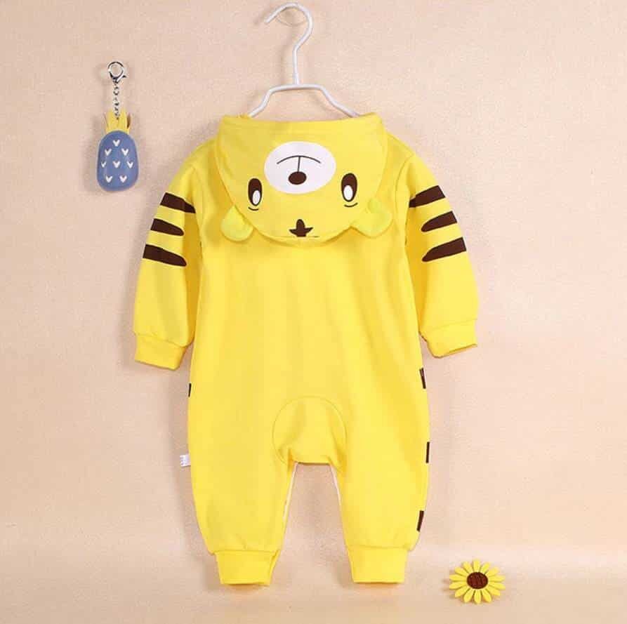 Bộ bodysuit - Áo liền quần hình thú cho bé trẻ sơ sinh cực dễ thương mẫu mới 2020 15 bộ áo liền quần hình thú cho bé sơ sinh
